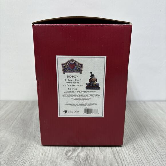 Jim Shore 6008074 Disney Traditions Birthday Blues Eeyore Birthday Hat - Picture 9 of 13